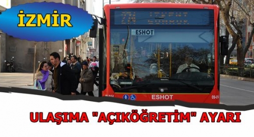 İzmir'de ulaşıma 