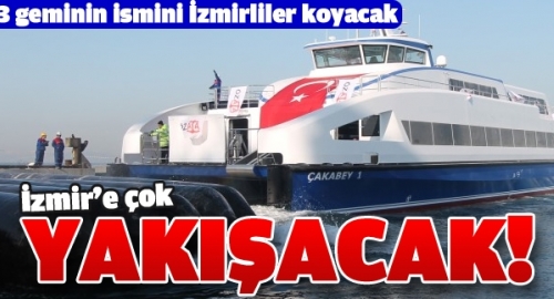 İzmir'in yeni gemileri, ulaşımı rahatlatacak 