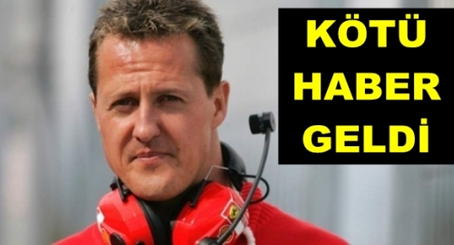 Schumacher'den Kötü Haber