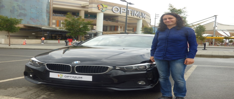 İzmir Optimum'un Şanslı Ziyaretçisi BMW'sine Kavuştu