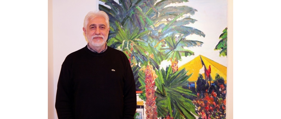 Ressam Resul Aytemür’ün Resim Sergisi Selçuk Yaşar Sanat Galerisi’nde Açıldı.