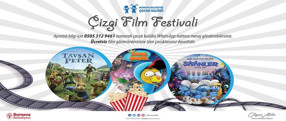 Bornova’da ‘Çizgi Film Festivali’ başlıyor