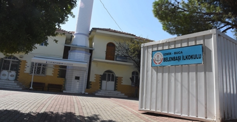 İzmir'de Cami Avlusunda Konteynerde Eğitim Ne zaman Bitecek