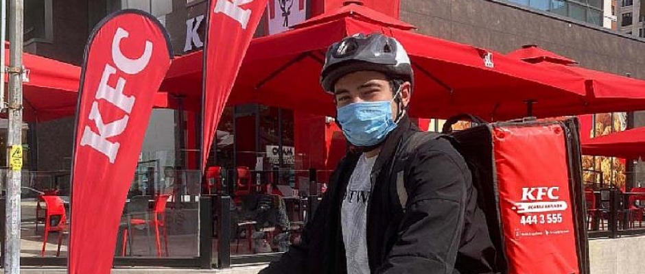 BB: KFC Türkiye’de Bisikletli Kurye Dönemi Başladı